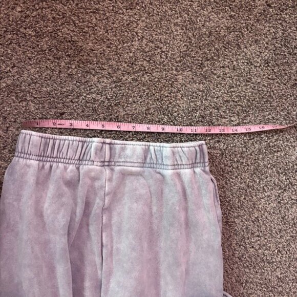 Manifest Offline Women's XS Gray Acid Wash Wide Leg Cargo Sweatpants Lounge - Picture 6 of 9